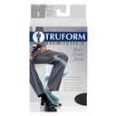 Truform Compression Socks, 8-15 mmHg, Men's Dress Socks, Knee High Over Calf Length, Black, X-Large