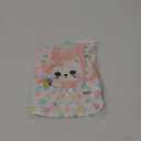 Baby Girl Clothes 12 18 Months Romper Infant Ruffle One Piece Cute Cat Cartoon Dress Fall Winter Long Sleeve Outfits with Headband Pink 12-18 Months