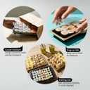Restaurantware 9.25 In Gold Plastic Sushi Trays with Clear Lids, 100 Ct