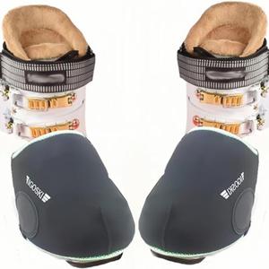 SKI Boot & Shoe Covers Water Resistant and Washable Ski Boot Covers Keep Dry and Warm (Small)