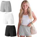3 Pack Girls Athletic Shorts