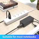 3 Pack 10FT Long 3 Prong TV Power Cord, NEMA 5-15P to C5 (Mickey Mous) Power Cord Cable Replacement for LG LCD LED Smart TV 39LN5700 47LB6100 50LN5200 60LN5400 65LB6190