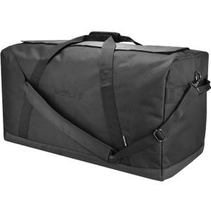 XXL Extra Large Duffle Bag,Water Resistant Sport Gym Overnight Weekender Bag,Big Capacity Travel Duffel Holdall Bag (Black, Extra Large)