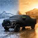 Hail Protector Car Cover for Truck Length Up to 252" Anti Hail Car Cover Thickened with Cotton Liner, All Weather Scratch-Resistant,Universal