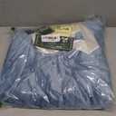 PAVILIA Dusty Blue Fleece Throw Blanket for Couch, Light Slate Blue Super Soft Fuzzy Flannel Throw for Sofa, Luxury Plush Microfiber Bed Blanket, Cozy Home Decorative Velvet Gift Blanket, 50x60