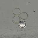 Bialetti Spare Parts Includes 3 Gaskets and 1 Plate Compatible with Moka Express, Fiammetta, Break, Happy, Dama, Mini Express and Rainbow, 1 Cup (One Size)