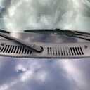 HECASA Windshield Wiper Cowl Vent Grille Cover Panels Hood Compatible with 1999-2004 Ford Mustang Replacement for 3R3Z 6302228 AAA/3R3Z6302228AAA/FO1270102 Driver & Passenger Side