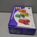 hahaland Baby Sensory Toys - 16 PCS My First Fruit Vegetable Color Sorting Play Food Crinkle, Rattle, Baby Toys 6-12 Months Montessori Toys for 1 Year Old Boy Girl Gifts 6 9 Month Old Toy One Year Old