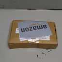 Kanayu 5 Pack 12 ft Black Indoor Extension Cord 2 Prong Electric Cord Extender, Wire Plug in and End, Ac 120 Volts, for Outdoor Christmas Connect or Extend String Lights