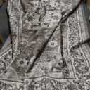 Washable 12x15 Area Rug - Extra Large Rugs for Living Room Soft Low Pile Carpet for Bedroom Non-Slip Stain Resistant Vintage Indoor Floor Carpets (Beige, 12x15)