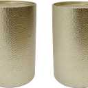 Christopher Knight Home Kaylee Modern Round Hammered Iron Accent Table (2 Pack) -Gold, 16. 00 L x 16. 00 W x 22. 25 H