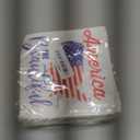 Iconikal 75-Count, 4th of July, American Flag, Disposable Dinner Paper Party Napkins, Patriotic Americana