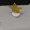 12PCS Star Tea Lights Candles(Ironwork), LED Flameless Candles Battery Operated for Holiday Gifts, Led MINI Electric Faker Votive Tealight Candles for Desk, Birthday Decorations (Star, 12)