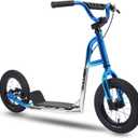 Sullivan Terra Firma Youth Scooter | All Terrain Scooter BMX Style with 12 Inch Wheels for Ages 6-12 | Adjustable Stem Kick Scooter with Rear V-Brake, Max-Weight 176 lbs