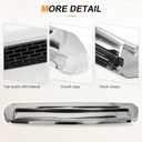 Front Upper Hood Bulge Molding Compatible with 2014-2021 Tundra