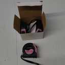 Lichamp Small Tape Measure 10 Feet, Pink Tape Measure Mini 3 Pack 10ft x 1/2in with 1/8 Fractions, 0310PK
