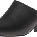 Amazon Essentials Women's Square Toe Mule (8.5, Black)
