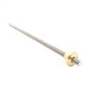 350mm T8 Tr8x8 Lead Screw and Brass Nut (Acme Thread, 2mm Pitch, 4 Starts, 8mm Lead) for 3D Printer Z Axis