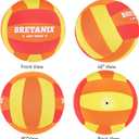 Soft Indoor Volleyball, Lightweight Quiet Fabric Ball for Kids & Beginners | Ultra Soft Fabric Volleyball with Lightweight Design for Quiet Indoor Practice, Safe Training & Beginner Play Kids & Youth