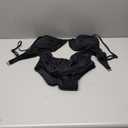 Blooming Jelly Womens One Piece Swimsuit Tummy Control Bathing Suit Sexy Slimming Flattering Cute Cheeky High Cut Swimwear (Large, Black)