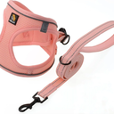 Puppy Harness with Leash Set, Dog Harness for Small Dogs (Pink, Size XS)