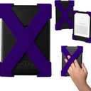 Strapsicle Hand Strap Accessory for Kindles & Kobos - Paperwhite 2024 & 2021, Signature Edition, Colorsoft - 2 Straps - Lightweight Grip for Endless Reading Comfort - Large - Purple