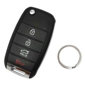 Key Fob Case Shell Fit for Kia Sorento Sportage Rio Soul Forte Optima Carens Flip Keyless Entry Remote Replacement Car Housing Outer Cover