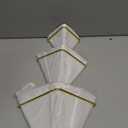 3 Sets Ceramic Wall Hanging Planters Indoor 3 Size Geometric Hanging Planters for Indoor Plants Self Watering Pots with Metal Holder for Air, Cactus, Faux Plants and Home Office Decor