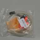 KATUMO Siphon Pump, Upgraded 15MM Enlarged Caliber Gasoline Siphon Hose Siphon Fuel Hand Pump for Gasoline, Oil, Diesel & Water with Hoses, Pinch Clips, Hose Retainer, Brass Extender