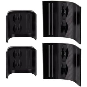 XTPTFABS Middle Seat Floor Anchors Covers (Black,Plastics) Compatible with Honda Odyssey 2018 2019 2020 2021 2022 2023 2024 2025, Fits Second Row Middle Seat Anchors