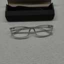 Computer Reading Glasses Blue Light Blocking - Reader Eyeglasses Anti Glare Eye Strain Light Weight for Women Men (Crystal Grey)