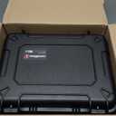 Condition 1 16" Medium Waterproof Hard Gun Case, Model 179, 4 Pistol Slots 12 Mags, TSA Approved Lockable Firearm Storage Case, IP67 Waterproof, Made in USA, 16"x13"x6.86" (Black)