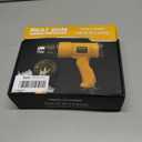 SEEKONE Heat Gun 1800W 122℉-1202℉（50℃- 650℃）Fast Heating Heavy Duty Hot Air Gun Kit Variable Temperature Control Overheat Protection with 4 Nozzles for Crafts, Shrinking PVC, Stripping Paint(5.2FT)