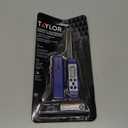 Taylor 9877FDA Compact Waterproof Digital Food Thermometer, 2.81 Inch Stem Length with FDA-Recommended 1.5mm Probe, NSF Certified, Blue
