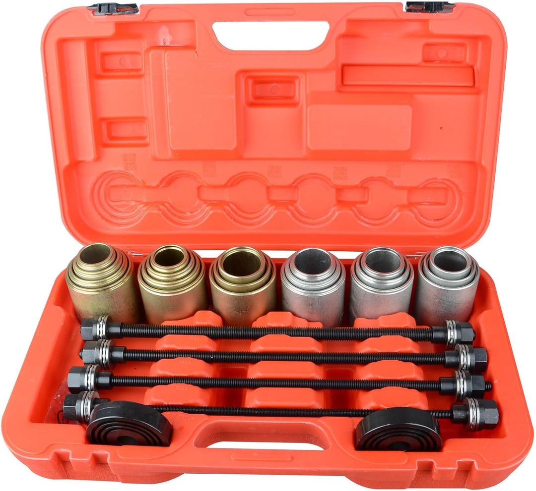 26pc Universal Press and Pull Sleeve Kit Bushing Bearings and Seals Removal Installation Kit