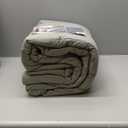 Madison Park Essentials Saben Cozy Bed in A Bag Reversible Quilt with Complete Cotton Sheet Set-Geometric Design All Season Cover, Decorative Pillow, King(104"x92"), Stripes Aqua 8 Piece