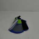 Hard & Heavy Plastic Dog Cone Collar Alternative for Medium Dogs (French Bulldog Dachshund),Pet Neck Head Protective Cone Anti-Lick, Adjustable Elizabethan Recovery Collar Cone of Shame for Healing (M(Neck Girth:11.8"-14.5"), Blue Green)