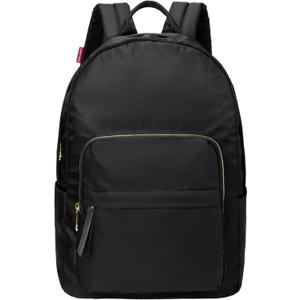 HawLander Lightweight School Backpack for Women or Teen Girls, Mid-Volume 20.0L (Black02)