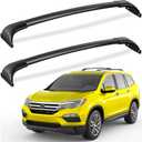 FengYu 300lbs Roof Rack Cross Bars Compatible with Honda Pilot 2016-2022 with Flush Rails, All-Metal Aluminum Heavy Duty Roof Rails Crossbars Rooftop Cargo Bars Black Luggage Racks Carrier SUV