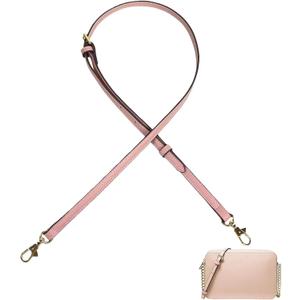 Purse Replacement Straps,Adjustable Crossbody Long Thin Replacement Straps,Pink