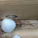 36'' Tall Cat Scratching Post, Large Sisal Scratch Post for Indoor Cats, Sturdy Cat Scratcher Tower, Vertical Cat Scratch Pole, Modern Cat Furniture for Kittens & Adult Cats (Brown)