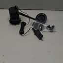 Hanukkah Projector Lights Outdoor with 4 Film Slides, LED Menorah Projection Lamp Waterproof Rotating Holiday Decorative Light for Home Yard Garden Party Decor