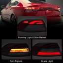 Huray Left LED Tail Light for Honda Accord 2023-2025 Driver Side