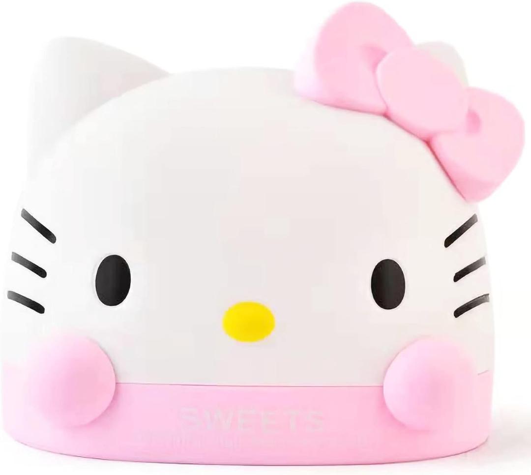 Kawaii Pink Kitty Tissue Box for Living Room Bedroom Bathroom car Office,Tissue Dispenser Box,Room Table Desk Decor Accessories