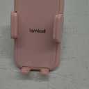 Lamicall 2025 Wider Clamp & Metal Hook Car Phone Holder Vent [Thick Cases Friendly] Phone Holders for Your Car Mount Automobile Hands Free Cradle Air Vent for iPhone 17 16 15 14 13 Pro Max Pink (NEW Upgraded - Pink)