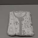 Mama Cheetah Baby Sleep Sack with Sleeves, 0.5 TOG Organic Cotton Wearable Blanket and Two-Way Zipper, Swaddle Transition Long Sleeve Sleeping Bag for Newborn Infant Toddler, 12-18 Months