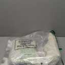 5 Pcs Large Christmas Polar Bear Decoration Set Christmas Tree Ornament White Polar Bear Stuffed Animal Plush Cuddly for Winter Tree Decoration(Red Scarf)