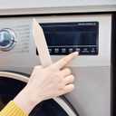 DOITOOL Clothes Scraper 2-Pack 5.9 Inch Fabric Stain Removal Tool with Smooth Edges for Clothes Carpets Letter Opening and Origami