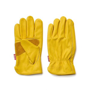 SEAGER X COORS BANQUET BALE WORK GLOVES YELLOW