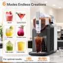 Slushie Machine, 2L/68oz Slushy Machine for Home & Party, 6 Presets Frozen Drink Maker with SelfCleaning & LED Display, No Ice Needed, Ideal for Margaritas, Frapps, Milkshakes (EXP 12/31/36)